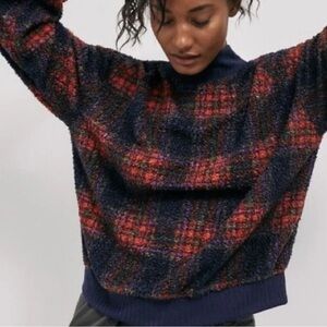 Anthropologie Brynne Sherpa Pullover